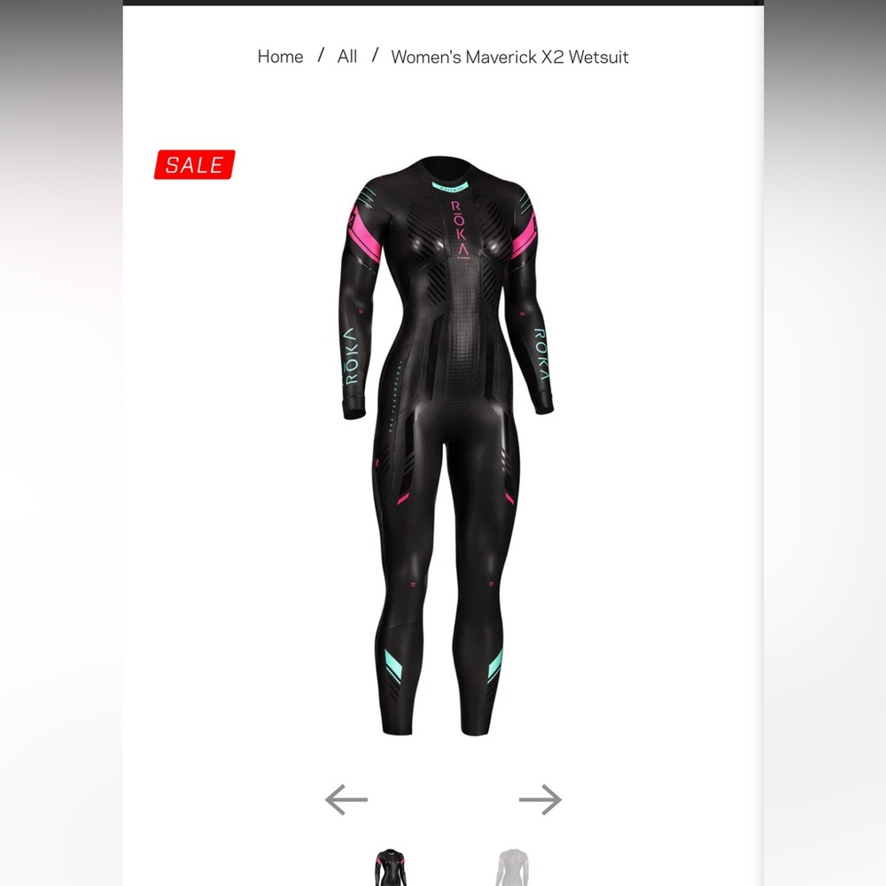 Roka Maverick X2 Women XXL wetsuit